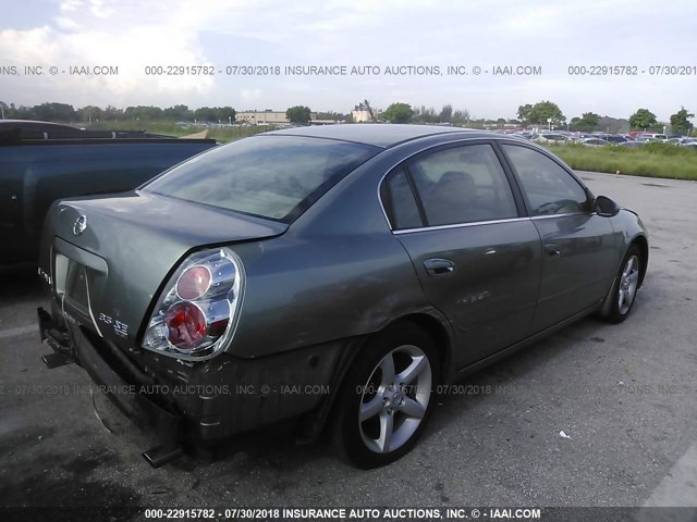 1N4BL11D05C100814 - 2005 NISSAN ALTIMA SE/SL/SE-R GREEN photo 6