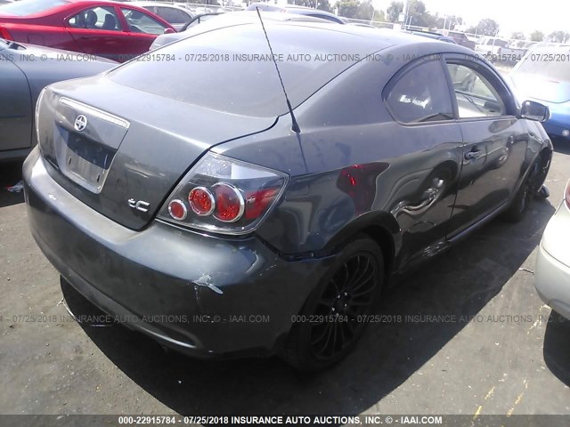 JTKDE167X80225558 - 2008 TOYOTA SCION TC 灰色 照片 4