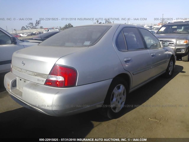 1N4DL01D31C129477 - 2001 NISSAN ALTIMA XE/GXE/SE SILVER photo 4