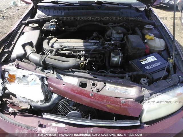 1G8JS54F32Y509766 - 2002 SATURN L100 MAROON photo 10