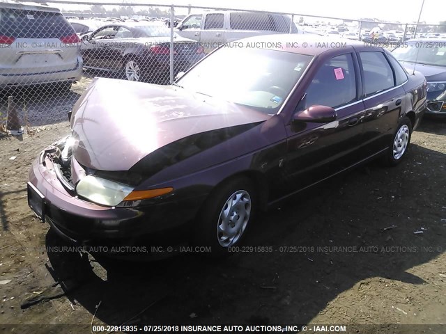 1G8JS54F32Y509766 - 2002 SATURN L100 MAROON photo 2