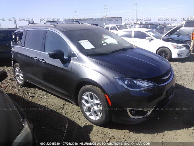2C4RC1BG9HR803423 - 2017 CHRYSLER PACIFICA TOURING L Մոխրագույն լուսանկար 1