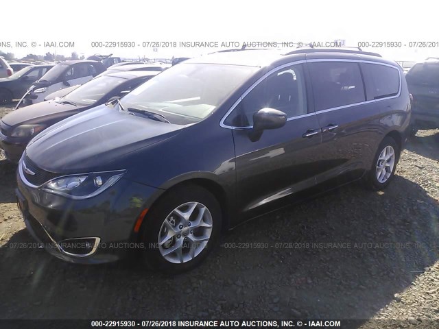 2C4RC1BG9HR803423 - 2017 CHRYSLER PACIFICA TOURING L Մոխրագույն լուսանկար 2