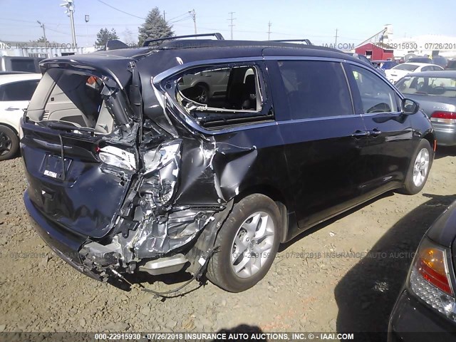 2C4RC1BG9HR803423 - 2017 CHRYSLER PACIFICA TOURING L GRAY photo 4