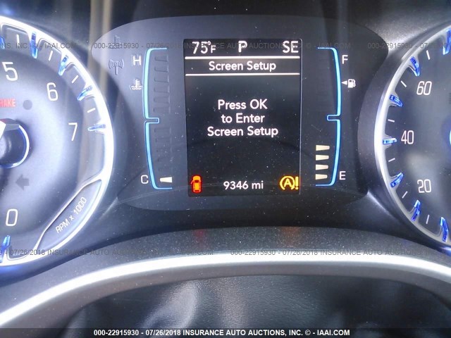 2C4RC1BG9HR803423 - 2017 CHRYSLER PACIFICA TOURING L Մոխրագույն լուսանկար 7