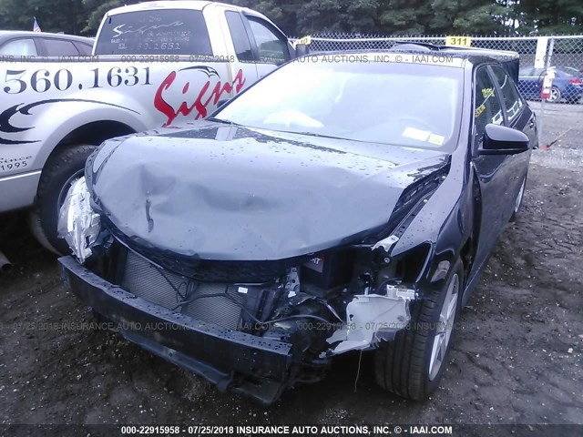 4T1BF1FK0CU083301 - 2012 TOYOTA CAMRY SE/LE/XLE BLUE photo 6