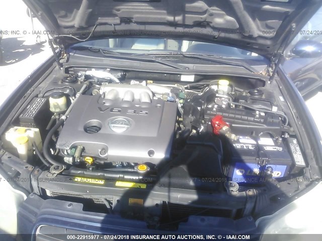 JN1DA31A03T418880 - 2003 NISSAN MAXIMA GLE/SE BLUE photo 10