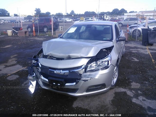 1G11B5SL8EF149806 - 2014 CHEVROLET MALIBU LS 金色 照片 6