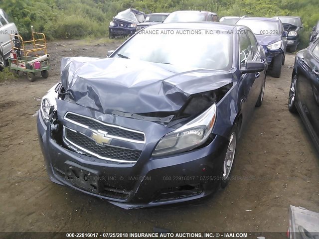 1G11B5SA5DF222692 - 2013 CHEVROLET MALIBU LS Boz foto 2