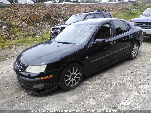 YS3FD49Y341035445 - 2004 SAAB 9-3 ARC BLACK photo 2