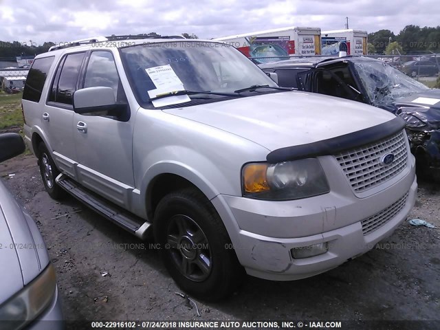 1FMFU20566LA37630 - 2006 FORD EXPEDITION LIMITED WHITE photo 1