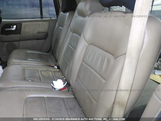 1FMFU20566LA37630 - 2006 FORD EXPEDITION LIMITED WHITE photo 8