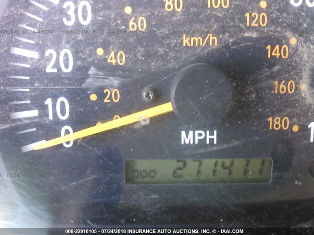 5TBRN34102S300045 - 2002 TOYOTA TUNDRA ACCESS CAB SR5 TAN photo 7