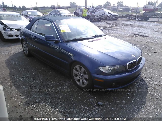 WBABW33435PG98612 - 2005 BMW 325 CI BLUE photo 1