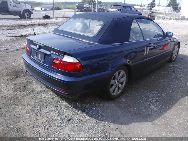WBABW33435PG98612 - 2005 BMW 325 CI BLUE photo 4