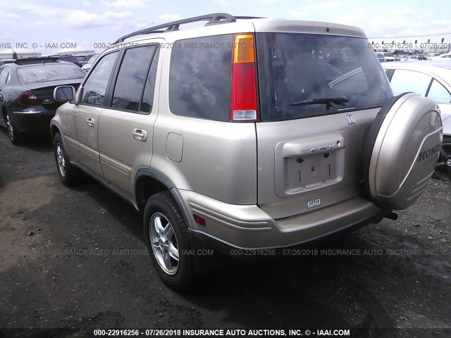 JHLRD1878YC046823 - 2000 HONDA CR-V SE/EX GOLD photo 3