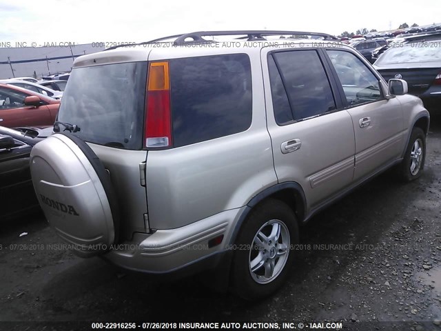 JHLRD1878YC046823 - 2000 HONDA CR-V SE/EX GOLD photo 4