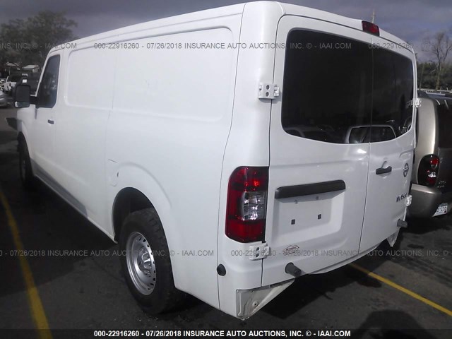 1N6BF0KL1DN112150 - 2013 NISSAN NV 1500/2500 WHITE photo 3