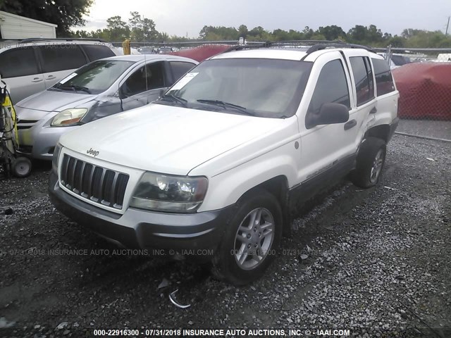1J4GW48S94C334181 - 2004 JEEP GRAND CHEROKEE LAREDO/COLUMBIA/FREEDOM 白色 照片 2