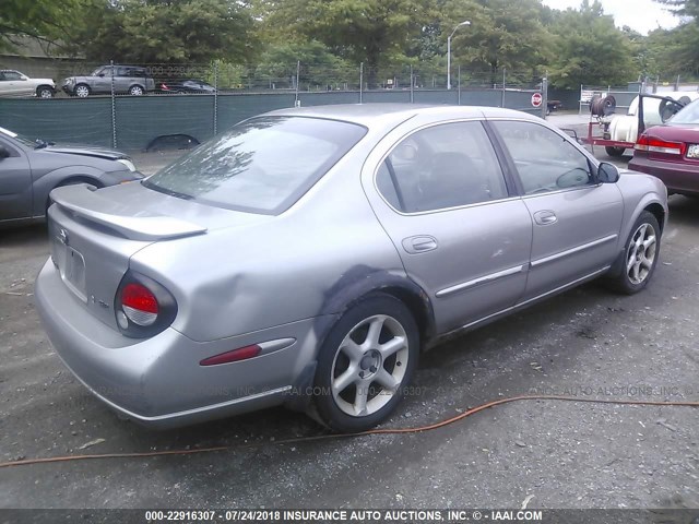 JN1CA31A2YT016247 - 2000 NISSAN MAXIMA GLE/GXE/SE GRAY photo 4