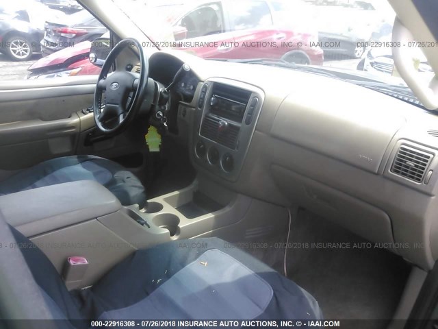 1FMZU73E64UB80252 - 2004 FORD EXPLORER XLT/XLT SPORT/NBX 绿色 照片 5