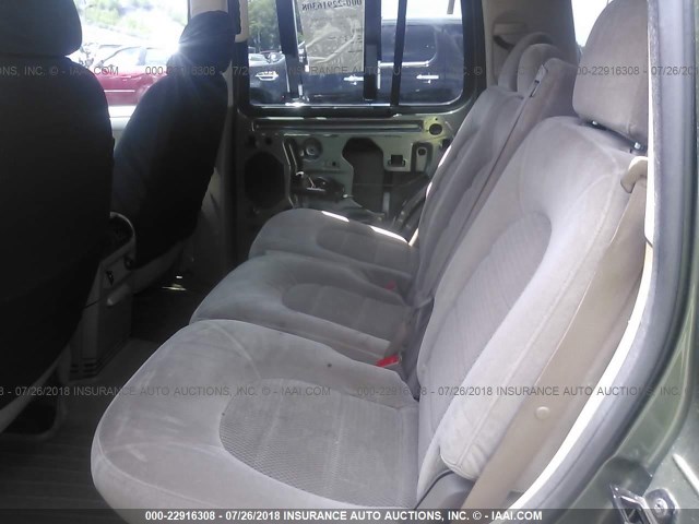 1FMZU73E64UB80252 - 2004 FORD EXPLORER XLT/XLT SPORT/NBX 绿色 照片 8