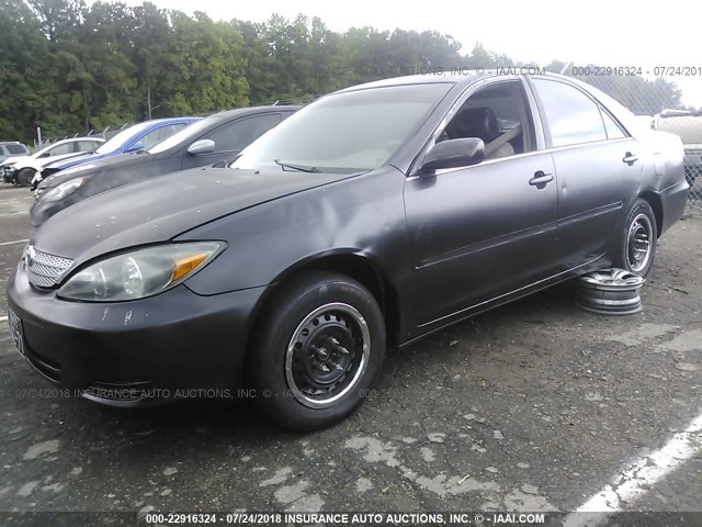 JTDBE32K820073422 - 2002 TOYOTA CAMRY LE/XLE/SE Qara foto 2