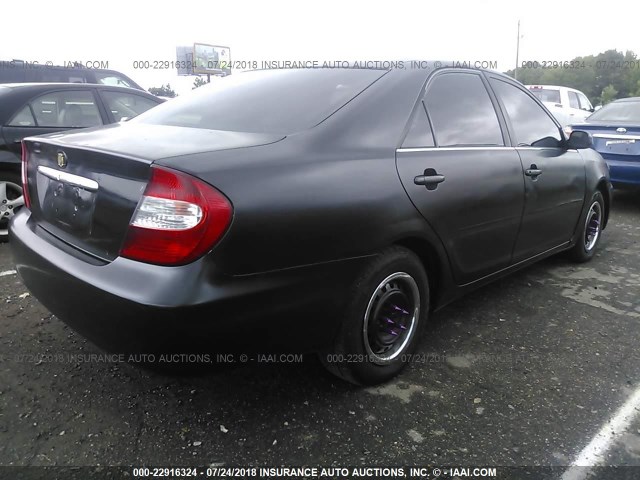 JTDBE32K820073422 - 2002 TOYOTA CAMRY LE/XLE/SE Qara foto 4