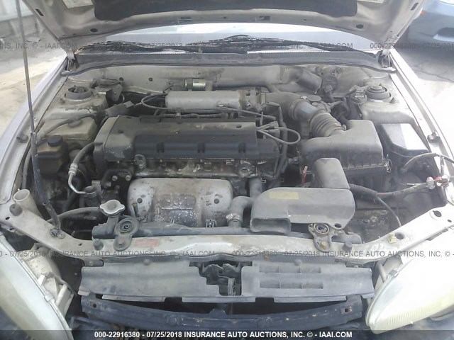 KMHJF34M7WU727442 - 1998 HYUNDAI ELANTRA GLS SILVER photo 10