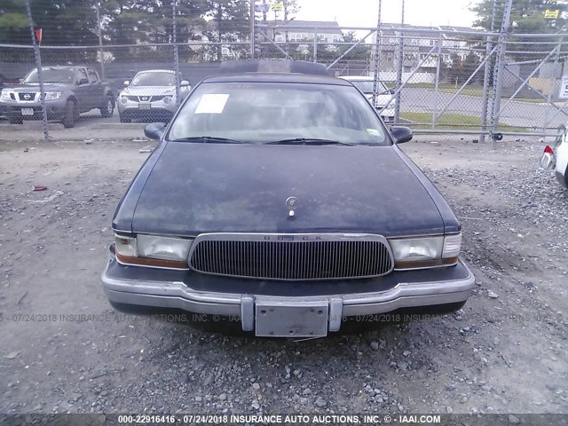 1G4BN52P3TR404388 - 1996 BUICK ROADMASTER BLUE photo 6