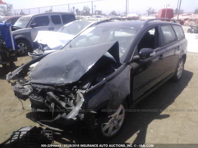 YV1MW390372293860 - 2007 VOLVO V50 2.4I أسود صورة 2