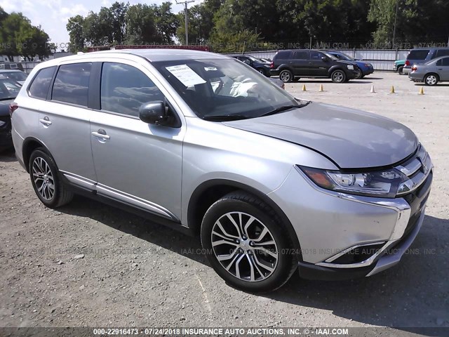 JA4AD2A34JJ001980 - 2018 MITSUBISHI OUTLANDER ES 银色 照片 1