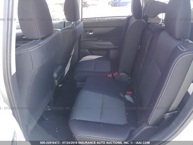 JA4AD2A34JJ001980 - 2018 MITSUBISHI OUTLANDER ES 银色 照片 8