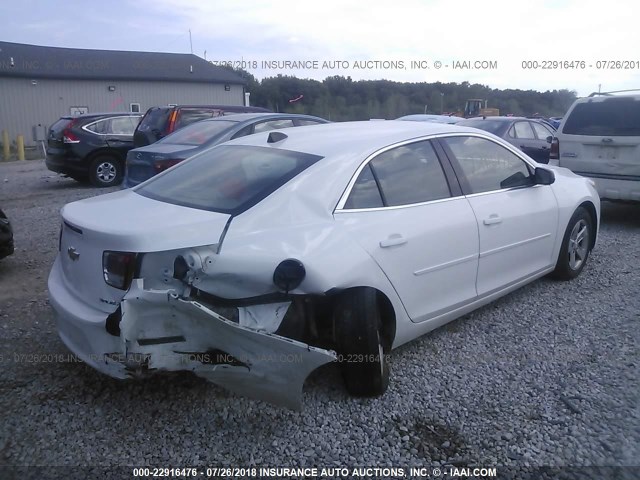 1G11B5SAXDF124970 - 2013 CHEVROLET MALIBU LS Ақ фото 4