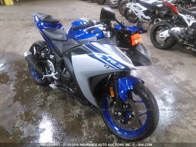 MH3RH06Y7GK015091 - 2016 YAMAHA YZFR3 BLUE photo 1