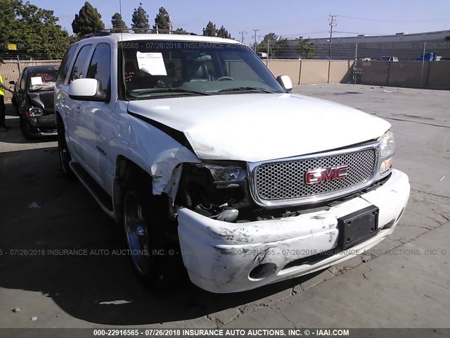 1GKEK63U32J173806 - 2002 GMC DENALI WHITE photo 1