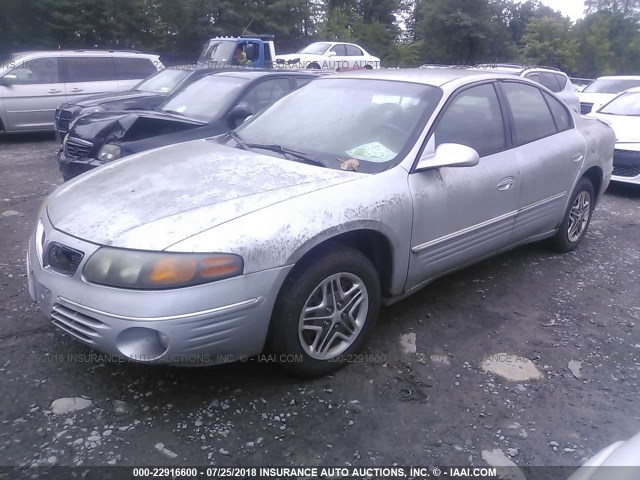 1G2HX54KXY4242259 - 2000 PONTIAC BONNEVILLE SE SILVER photo 2