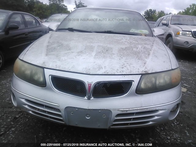 1G2HX54KXY4242259 - 2000 PONTIAC BONNEVILLE SE SILVER photo 6