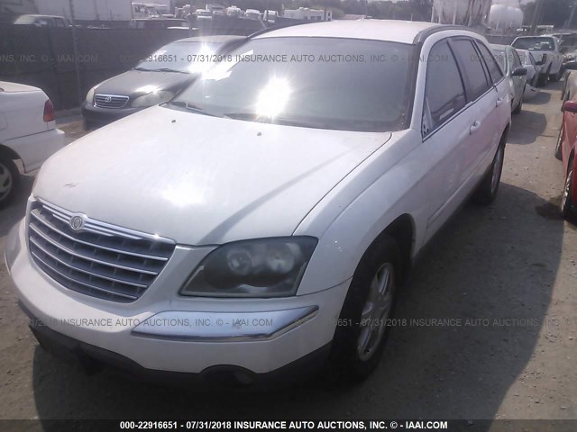 2C8GF68415R329664 - 2005 CHRYSLER PACIFICA TOURING WHITE photo 2