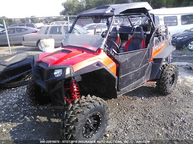 4XAJH87A8BB079460 - 2011 POLARIS RANGER RZR 900XP RED photo 2