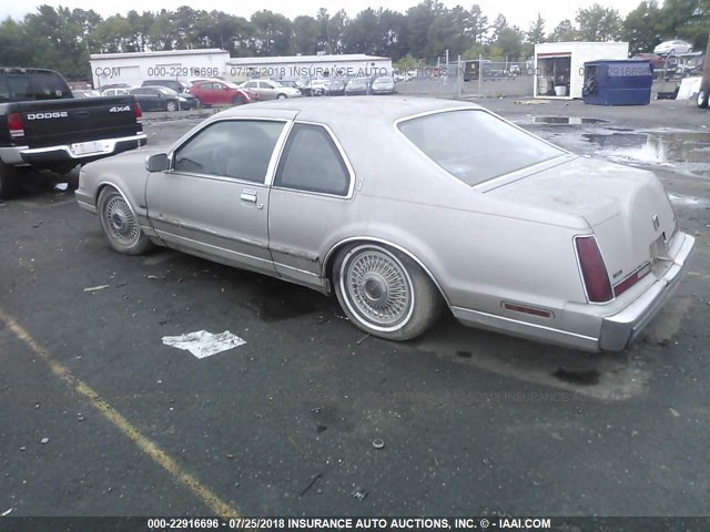 1LNBM92E6KY678794 - 1989 LINCOLN MARK VII BLASS GRAY photo 3