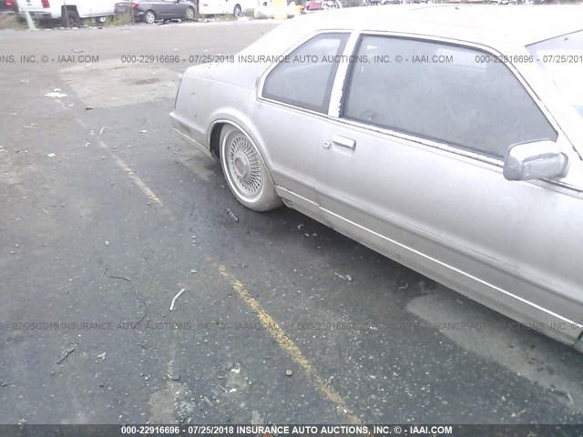 1LNBM92E6KY678794 - 1989 LINCOLN MARK VII BLASS GRAY photo 6