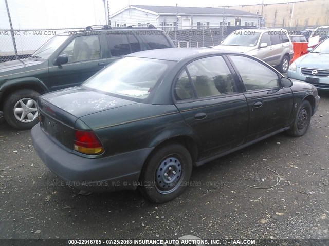 1G8ZH5288TZ250693 - 1996 SATURN SL1 GREEN photo 4