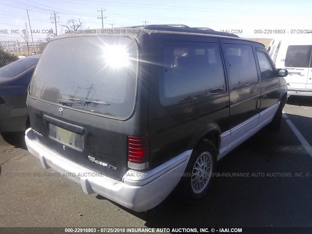 1P4GH54R6PX716170 - 1993 PLYMOUTH GRAND VOYAGER LE GRAY photo 4