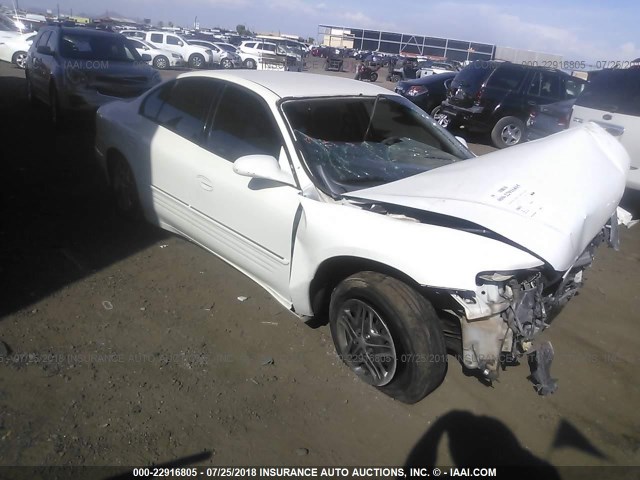 1G2HX52K434163410 - 2003 PONTIAC BONNEVILLE SE WHITE photo 1