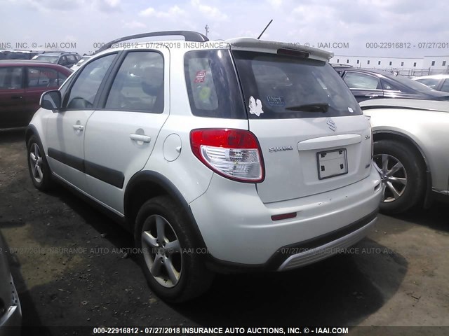 JS2YB413275107017 - 2007 SUZUKI SX4 WHITE photo 3