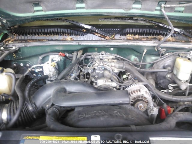 1GCEK14T7XE143793 - 1999 CHEVROLET SILVERADO K1500 GREEN photo 10