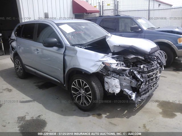 JA4AZ2A35HZ013598 - 2017 MITSUBISHI OUTLANDER ES SILVER photo 1