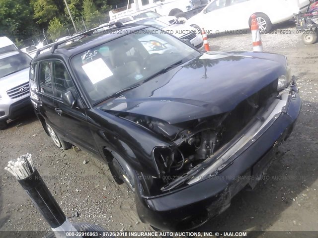 JF1SG65613H747896 - 2003 SUBARU FORESTER 2.5XS Қара фото 1