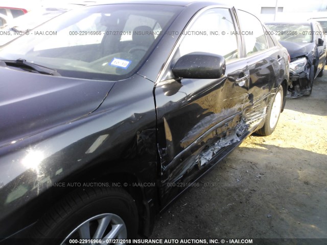 4T1BK3EK9AU601279 - 2010 TOYOTA CAMRY SE/LE/XLE 黑色 照片 6